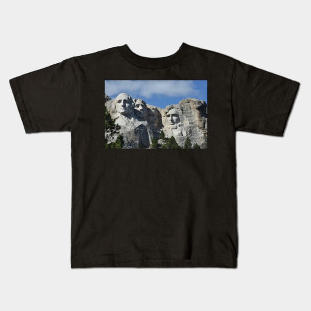 Mount Rushmore Kids T-Shirt by MarieDarcy